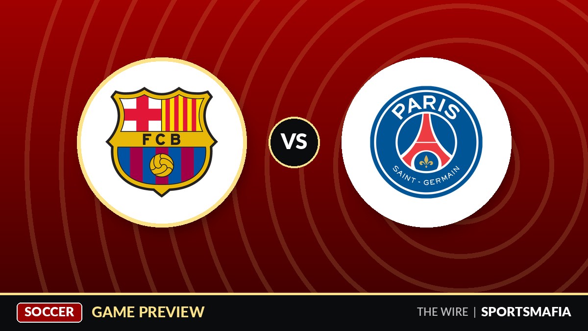 Barcelona faces defending champion PSG in Champions League clash at Parc des Princes