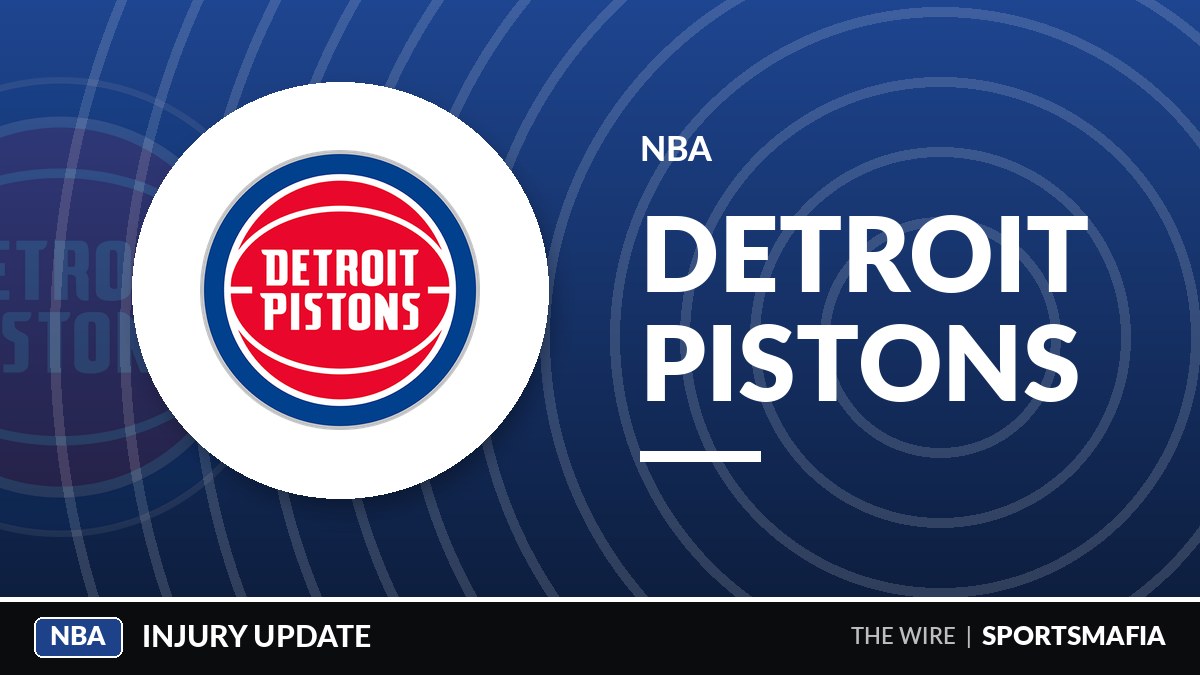 Pistons C Jalen Duren sidelined at least two weeks with hamstring strain