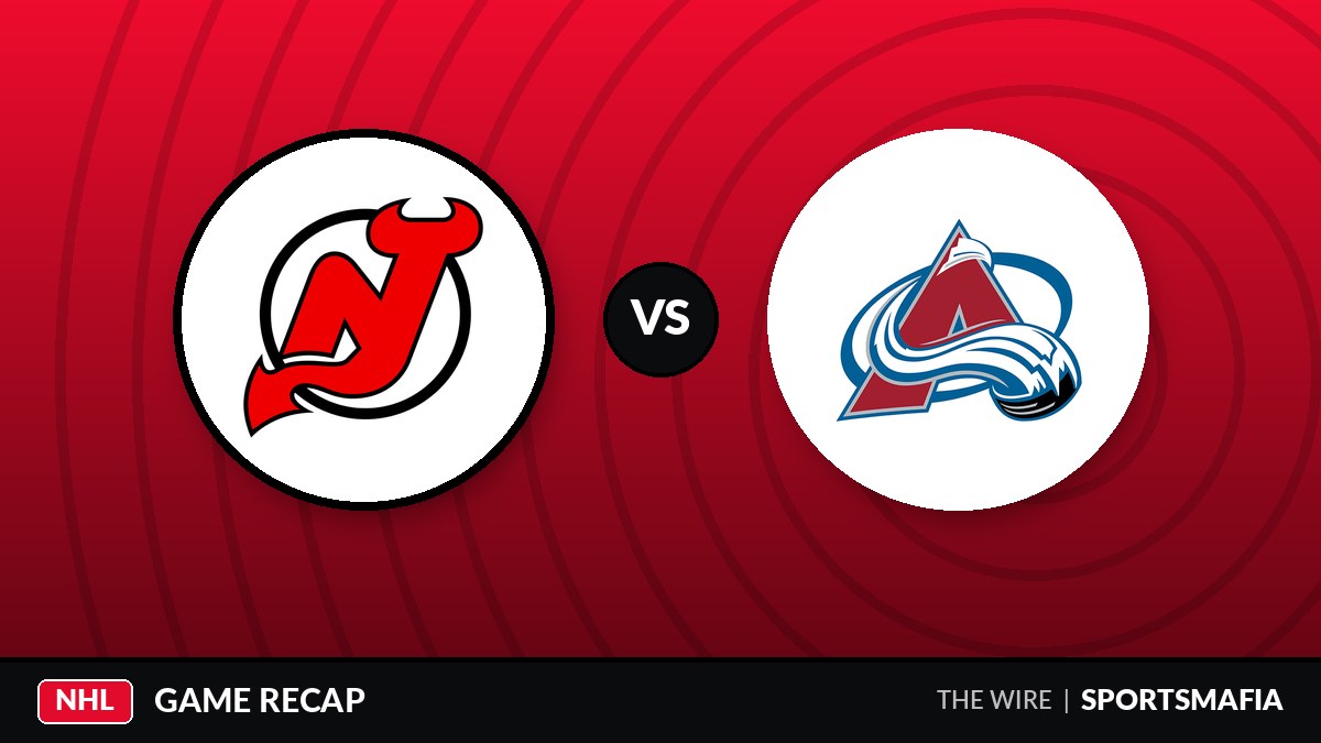 Devils edge Avalanche 4-3 as Chisholm nets first goal on power play