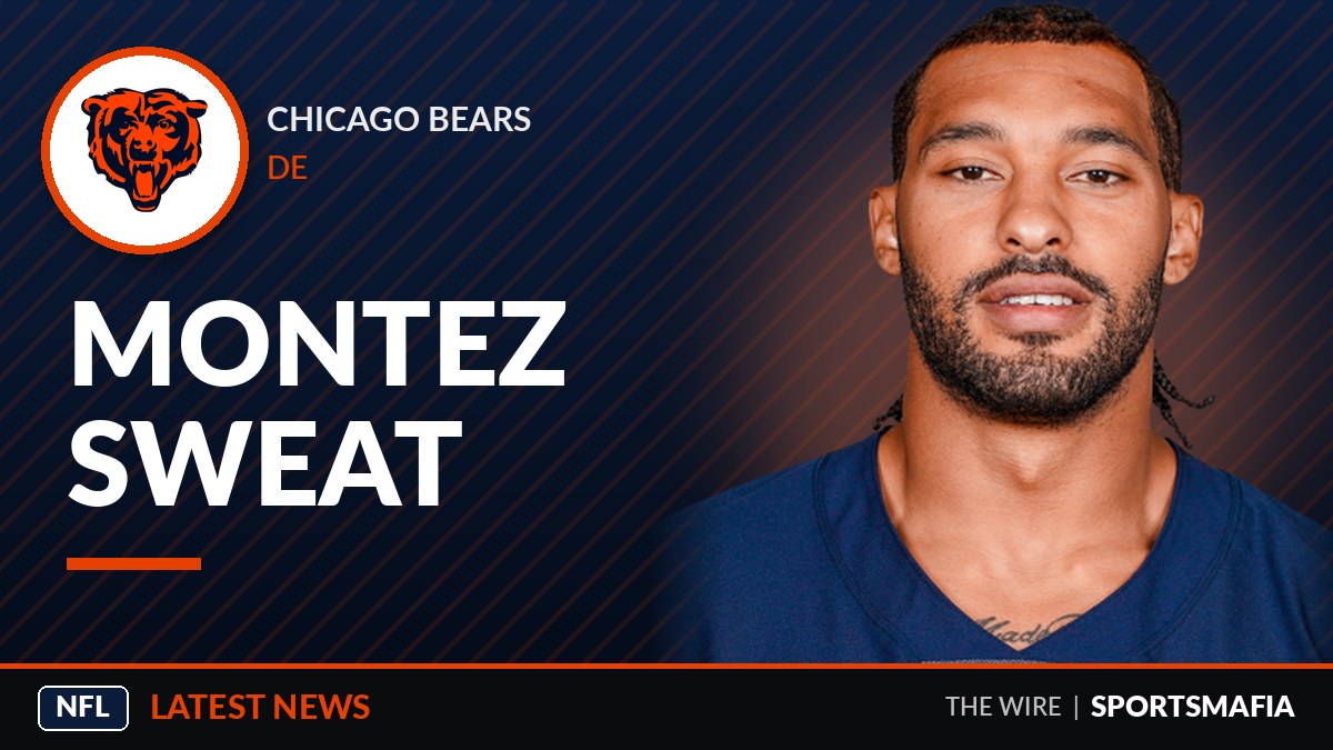 Sweat Back From 'Devastating' Ban, Ready to Rejoin Bears D-Line