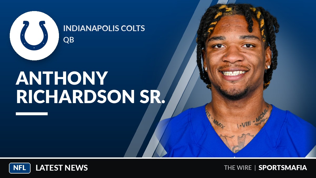 Colts QB Richardson faces marijuana possession charge after October traffic stop