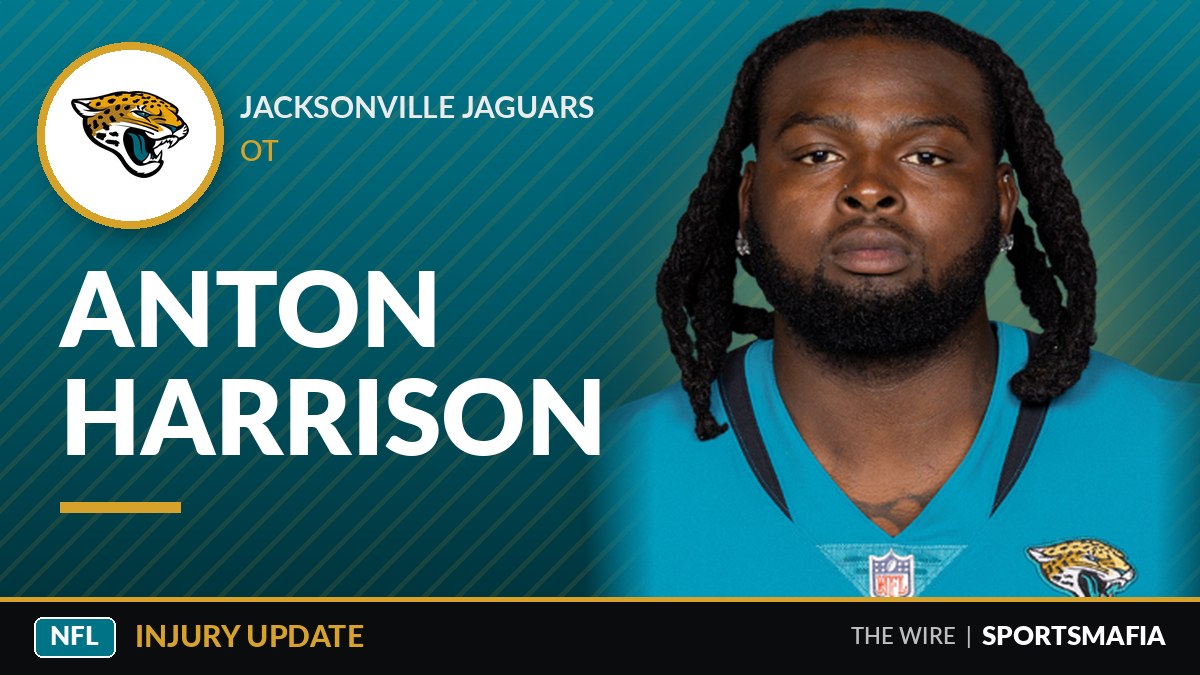 Jaguars Lose LT Harrison for Season After ACL Tear