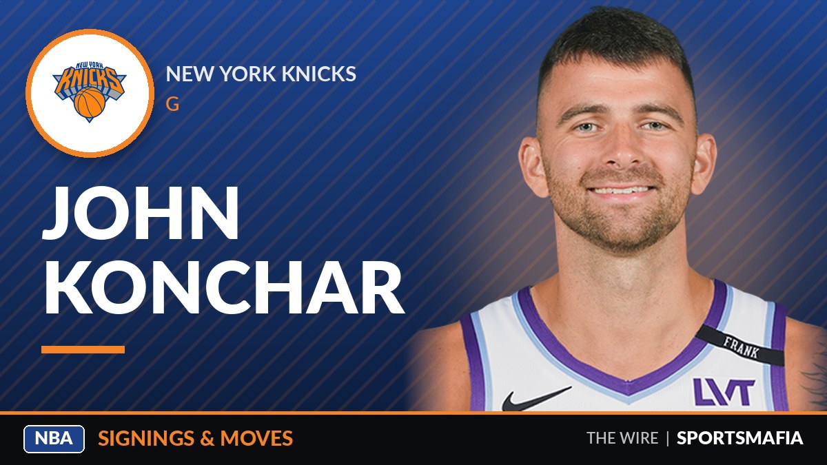 Veteran wing John Konchar signs two-year deal with Olympiacos after NBA exit
