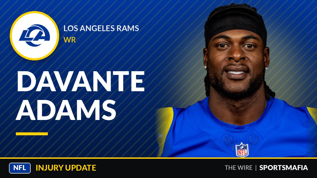 Rams' Adams Out 6-10 Weeks With Ruptured Hamstring