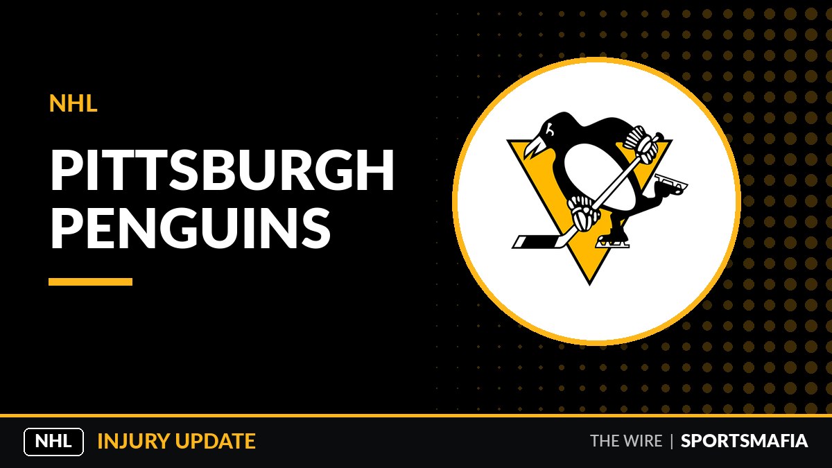 Rust exits with lower-body injury as Penguins fall to Mammoth