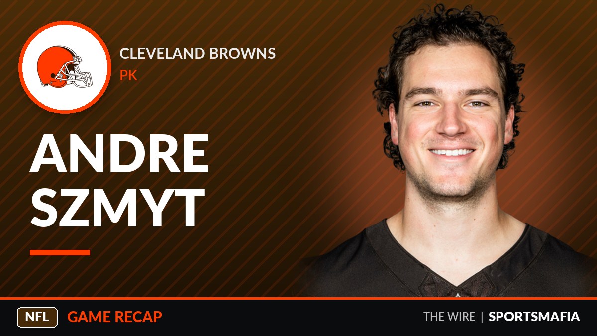 Szmyt's last-second field goal lifts Browns past Titans 27-24