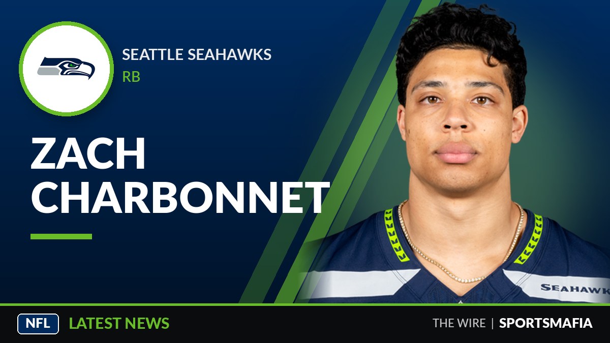 Seahawks activate Charbonnet off PUP, status uncertain for Sunday