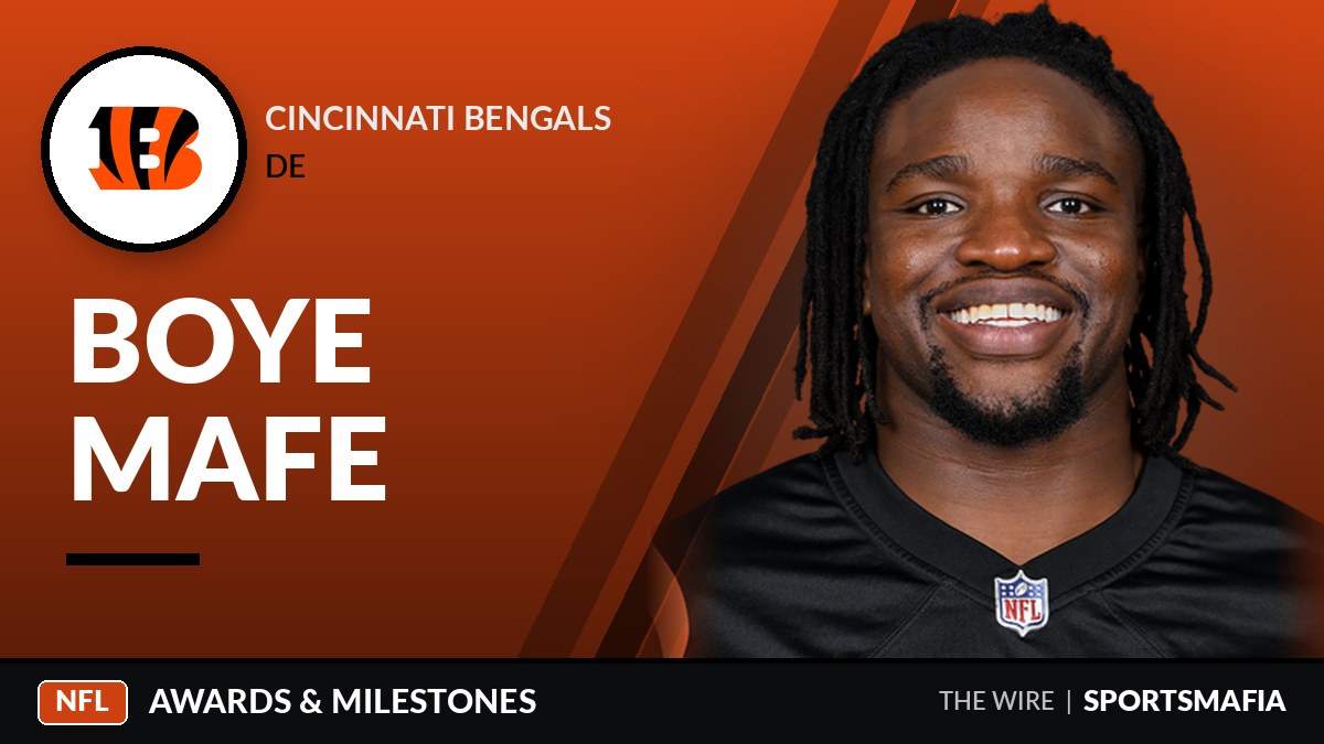 Bengals' Mafe Honors Late Mother with Silent Pregame Ritual