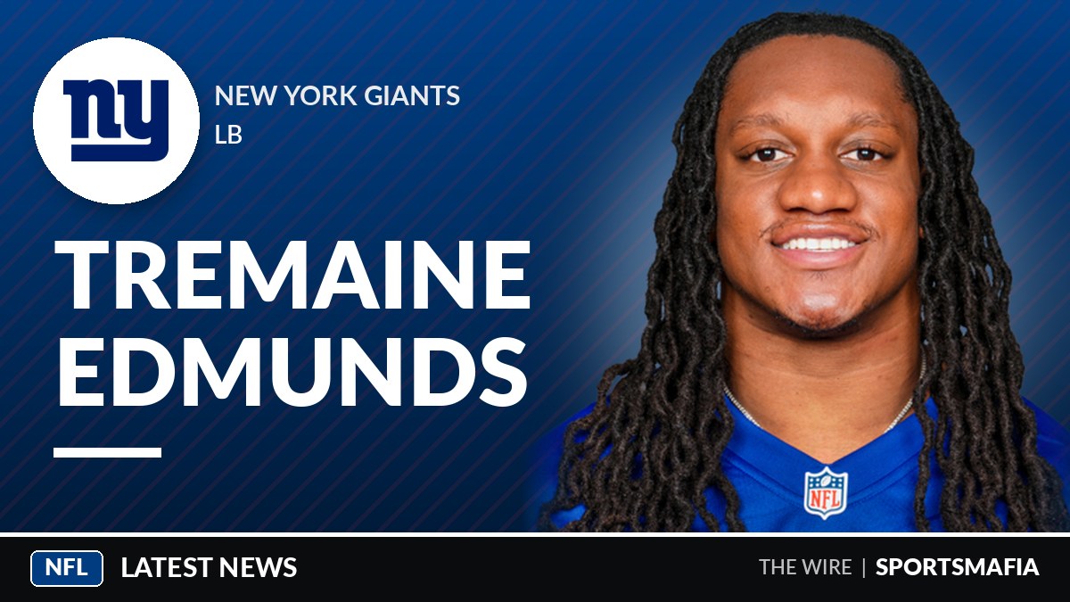Giants Lose Edmunds for Season; McFadden Steps Into Starting Role