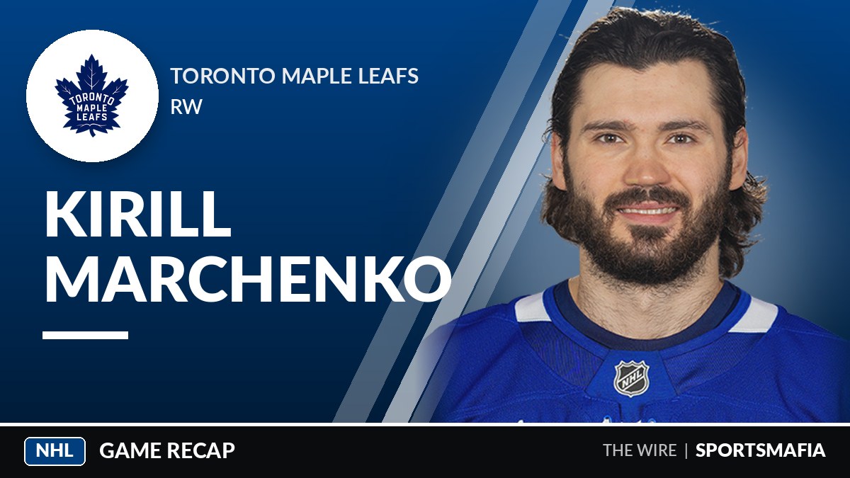 Marchenko scores in Maple Leafs' 6-2 rout of Blue Jackets