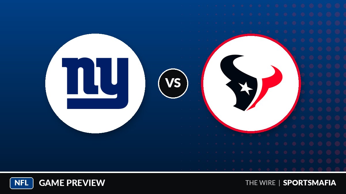 Giants DC Wilson calls poor tackling effort 'unacceptable' ahead of Texans game