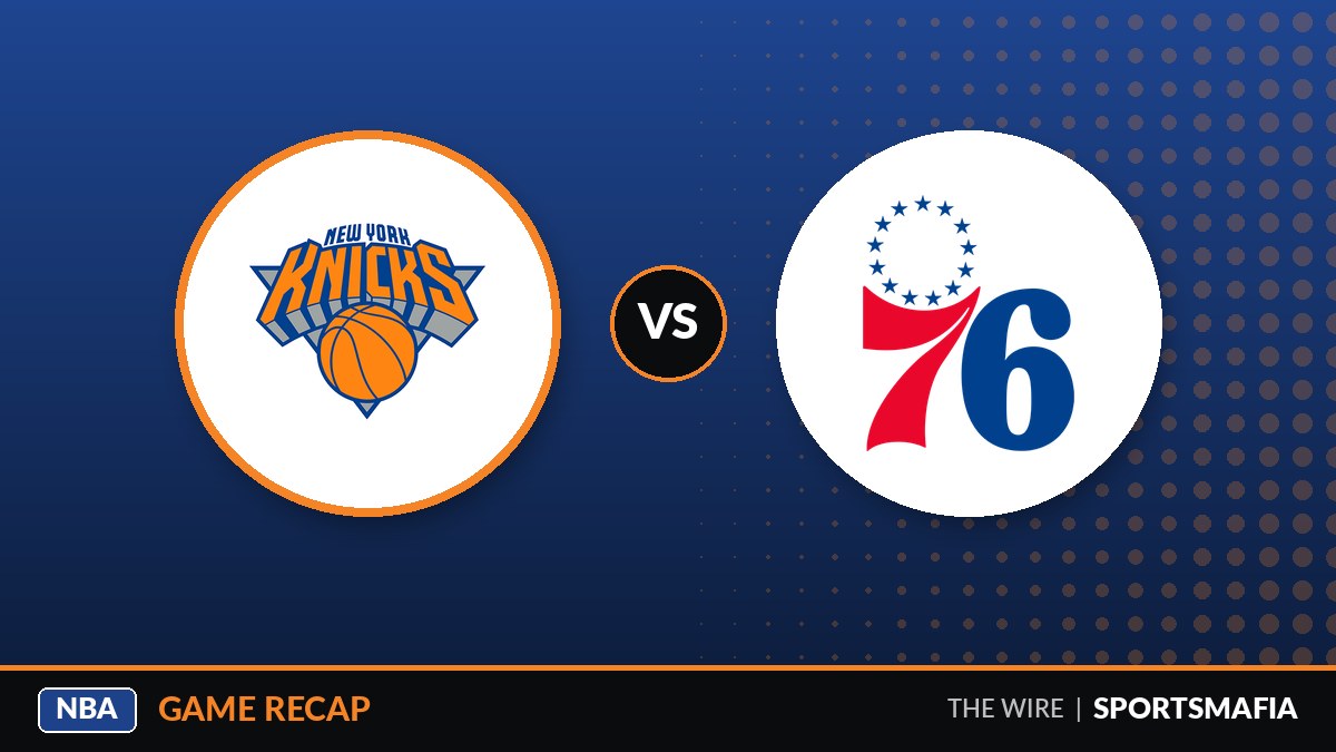 Knicks fall to revamped 76ers 106-100 on banner-raising night