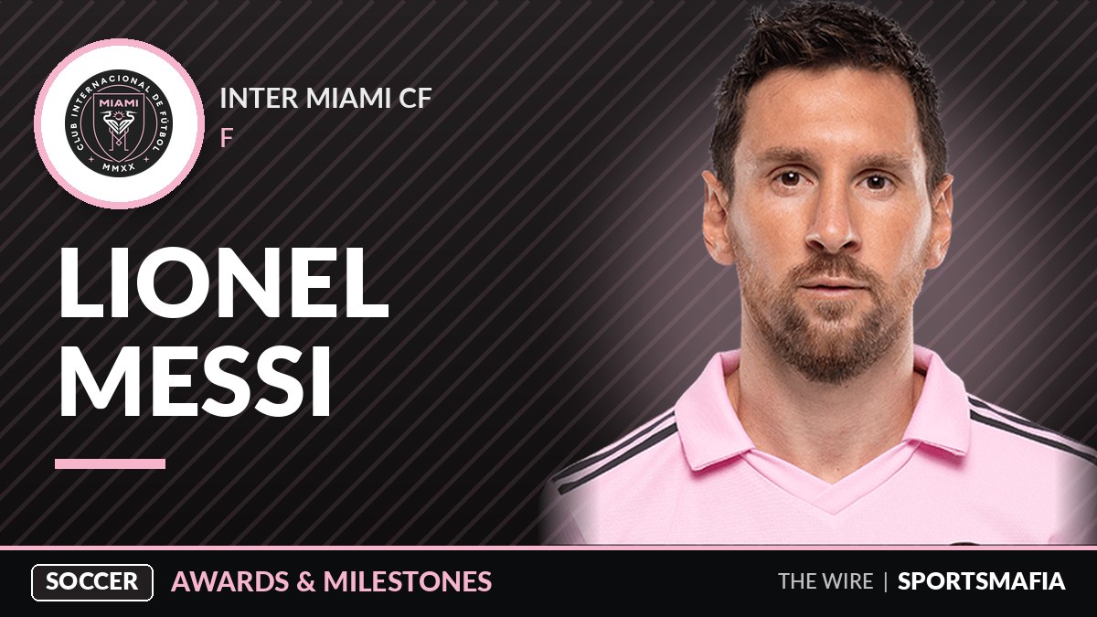 Messi returns to Inter Miami for Red Bulls match after receiving award in Spain