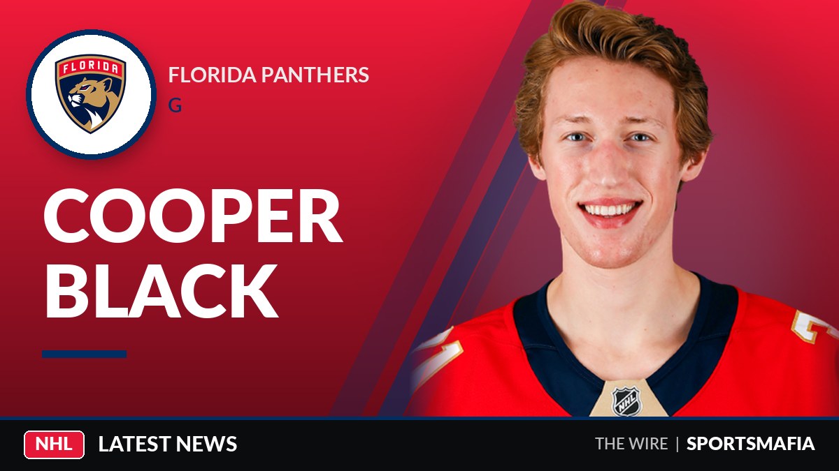 Panthers' Black, tallest NHL goaltender ever, set for debut against Penguins