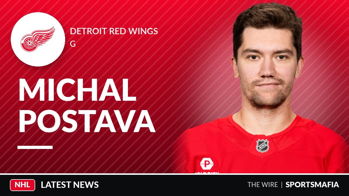 Postava wins NHL debut as Red Wings outlast Oilers 4-3 in shootout