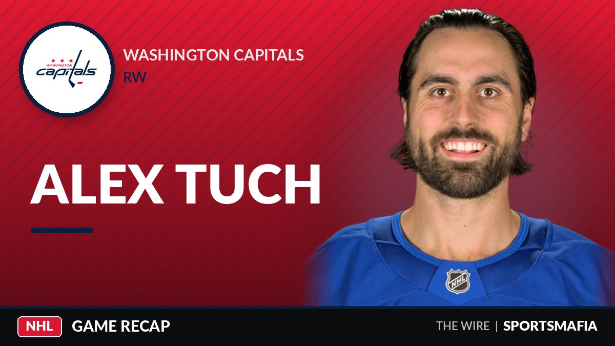 Tuch scores twice including OT winner as Capitals beat Sabres 4-3