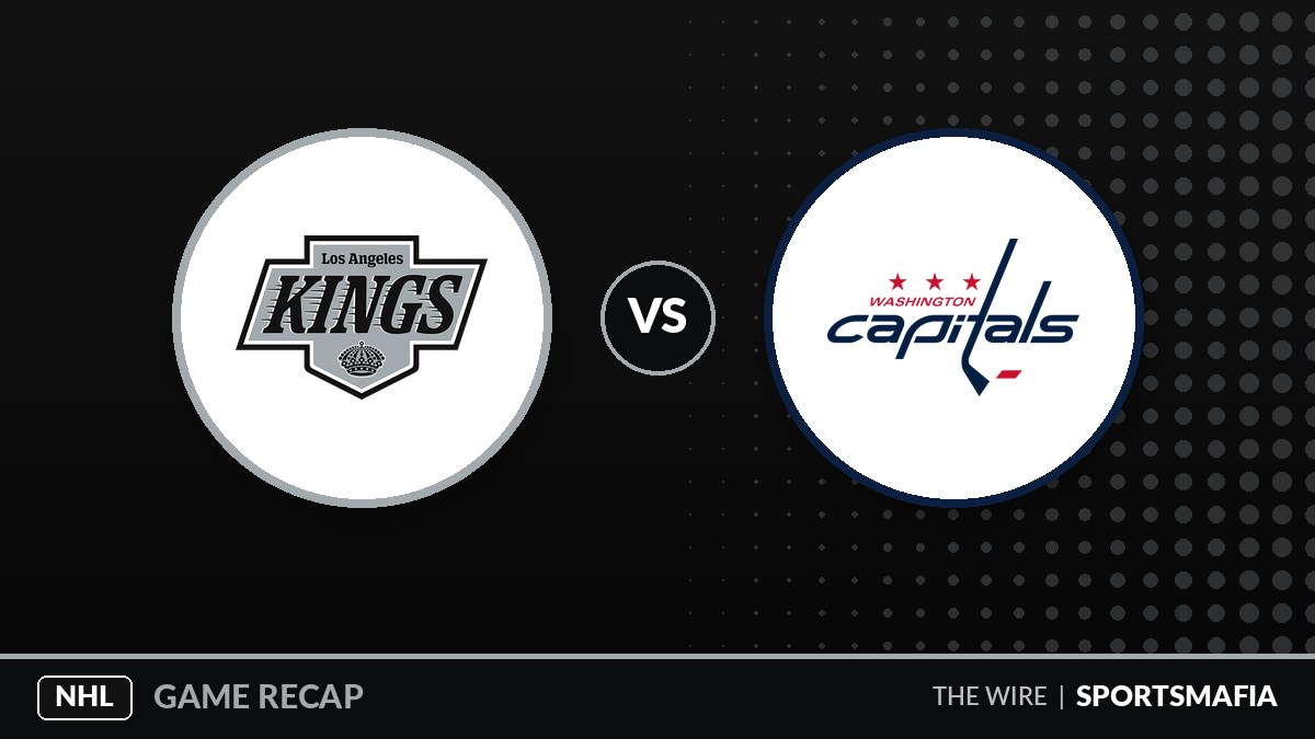 Kings rally from 2-0 deficit for first win, beating Capitals 5-2