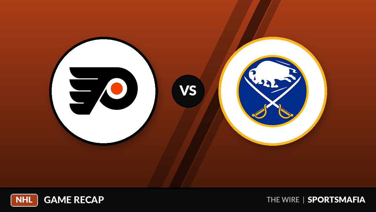 Knuble scores twice in second career game as Flyers beat Sabres 3-1