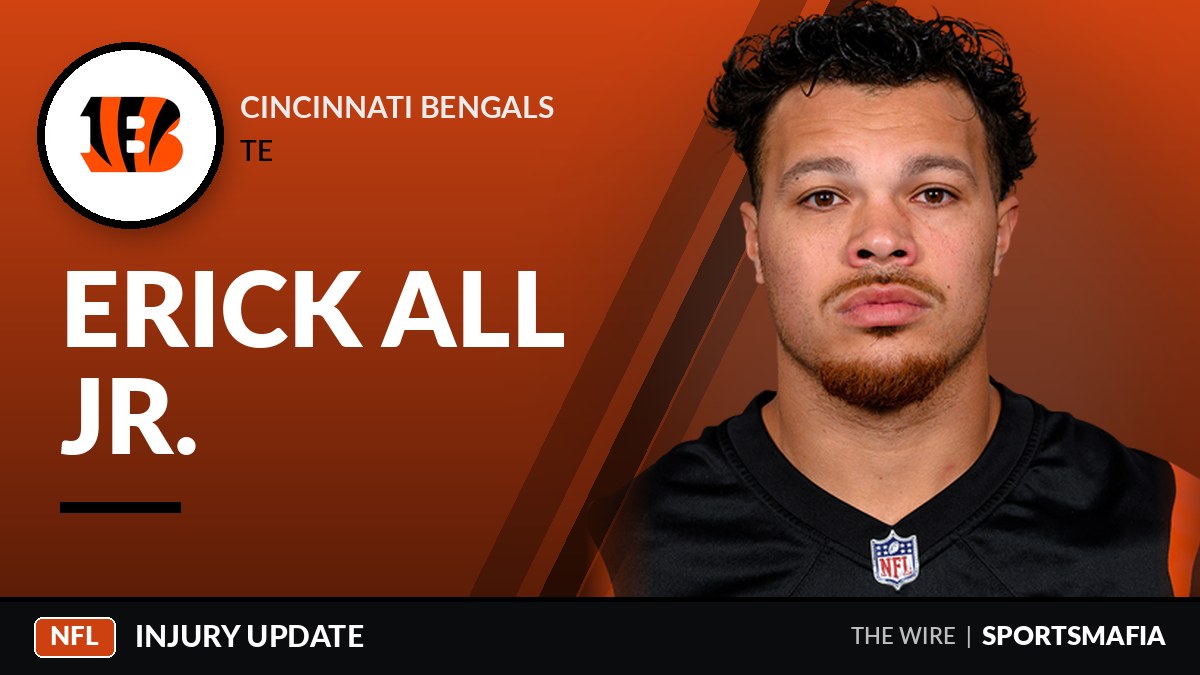 Bengals place TE Erick All on IR, sign Cam Grandy