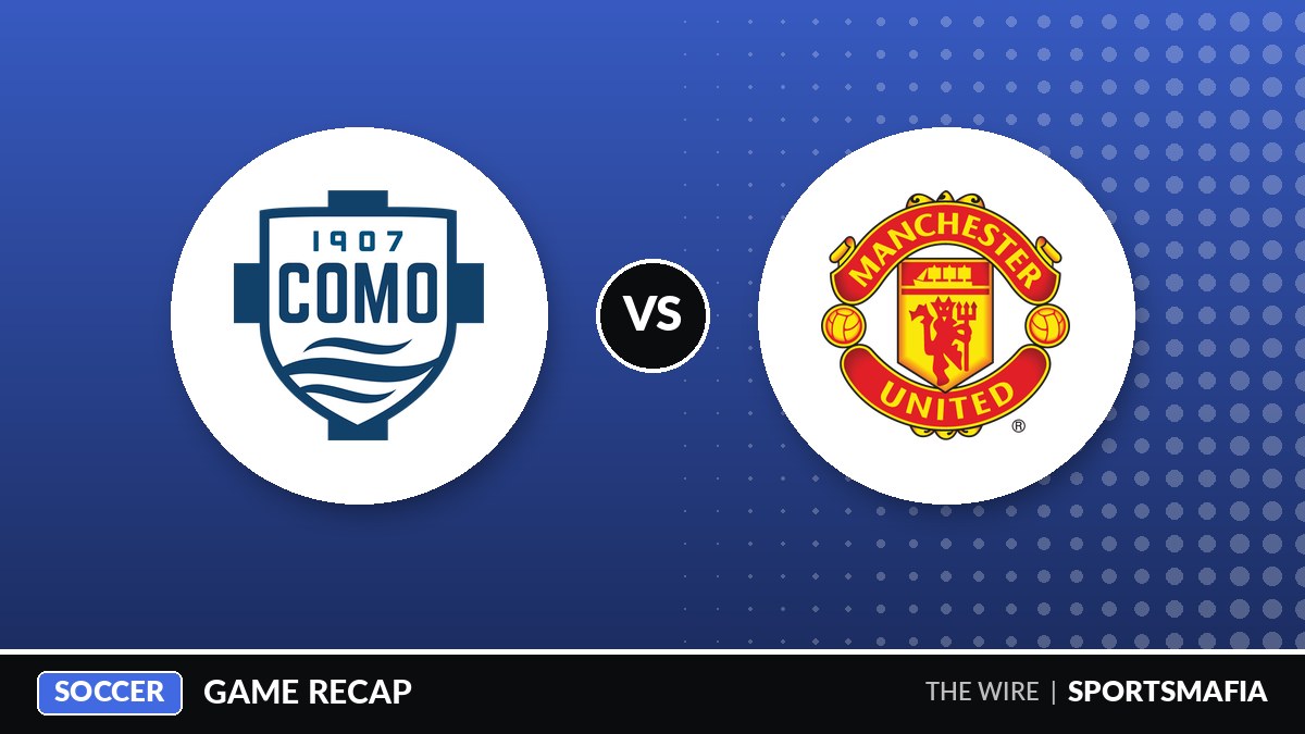 Como Routs Manchester United 4-1 in Champions League Debut Season